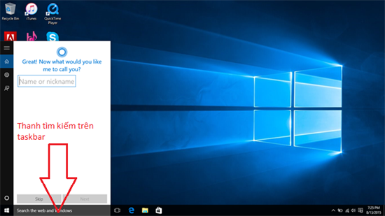 Hướng dẫn kích hoạt trợ lý ảo Cortana trên Windows 10 và các thao tác